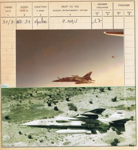 Tchad sur le Carnet de Vol